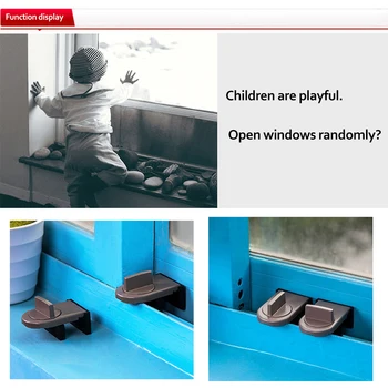 Фиксатор раздвижной створки, Замки для шкафов, ремни для защиты от кражи детских дверей безопасности