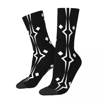 Винтажные мужские носки Fulcrum Insignia The Stars Унисекс, Новинка, Бесшовные носки с принтом Crazy Crew, Подарок