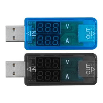 USB Аккумулятор Вольтметр Амперметр Doctor DC3.2-10V 0-3A Цифровой мультиметр Прямая поставка