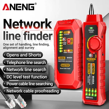ANENG M469A Поиск сетевого кабеля Cable Finder Прибор для тестирования помехоустойчивости, позволяющий найти Точку обрыва Сетевой линии, Проверить линию