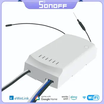 SONOFF IFan04 WiFi Умный Переключатель Вентилятора 220-240 В Регулировка Освещения Вентилятора Контроллер Поддержка APP Voice 433 МГц RF Пульт Дистанционного Управления Для Alexa