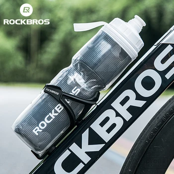 ROCKBROS Велосипедная изолированная бутылка для воды 750 мл PP5 Материал Спорт на открытом воздухе Фитнес Бег Верховая езда кемпинг Пешие прогулки портативный чайник