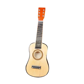 21-дюймовый Музыкальный инструмент, детские игрушки для путешествий, Гавайская гитара, народная гитара, Бамбуковые подарки для девочек, Гитары