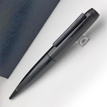 Роскошные шариковые ручки с дизайном из углеродного волокна H_B, канцелярские принадлежности, Офисный бизнес, Модная шариковая ручка для письма с плавной заправкой