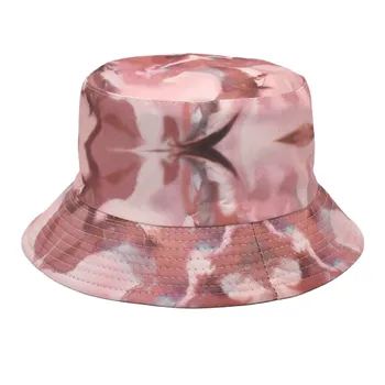 Женская летняя модная Пляжная Регулируемая Моющаяся Хлопчатобумажная шляпа-ведро, Солнцезащитная шляпа, Рыбацкая шляпа, женская шляпа