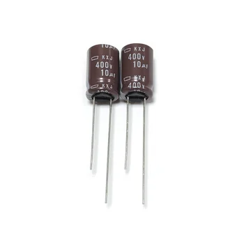 200ШТ 400V10UF KXJ 10X16 Алюминиевые электролитические конденсаторы NIPPON CHEML-CON высокой частоты с низким сопротивлением