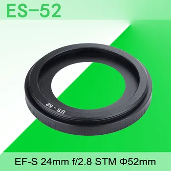 Аксессуары для цифровых зеркальных Фотокамер Matel Бленда ES52 Солнцезащитный Козырек для камеры Canon EOS С Фильтрующим Объективом EF-S 24mm STM и EF 40mm STM 52mm