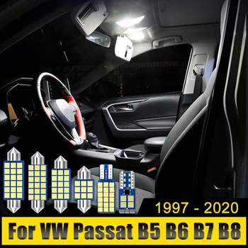 Для Volkswagen VW Passat B5 B6 B7 B8 1997-2016 2017 2018 2019 2020 Автомобильные Лампы Для Чтения Туалетное Зеркало Лампы Бардачок Лампы Багажника