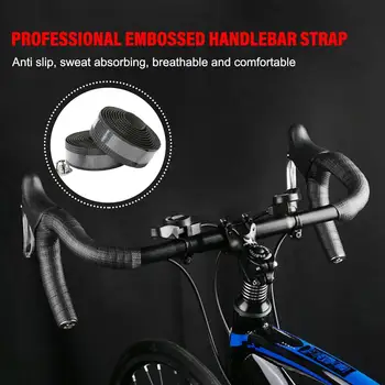 Ремень для гоночного велосипеда, ремешок для руля с узором из змеиной кожи, противоскользящий износостойкий ремень для руля, снаряжение для верховой езды H2F7