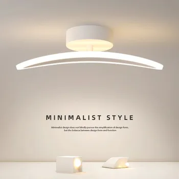 Современные светодиодные потолочные светильники, креативная лампа для гостиной на балконе, простая лампа в скандинавском стиле, роскошные украшения для гардеробных ламп