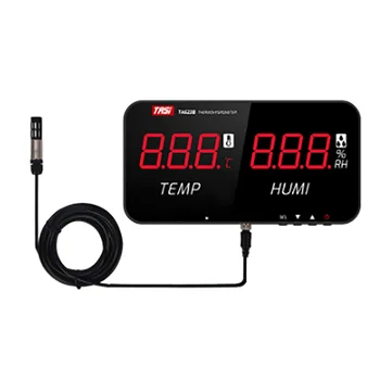 TA623A температурный гигрометр СВЕТОДИОДНЫЙ цифровой дисплей с большим экраном комнатный термометр измеритель температуры и влажности