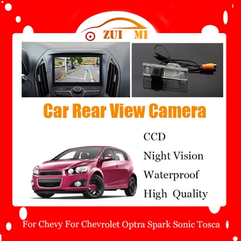 Камера заднего вида заднего вида для Chevy Для Chevrolet Optra Spark Sonic Tosca CCD Full HD Резервная парковочная камера ночного видения