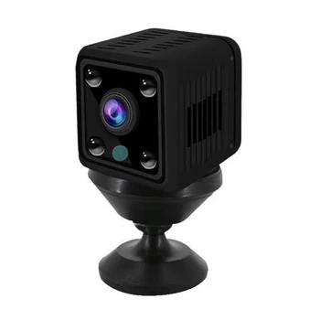 Беспроводная сетевая камера инфракрасного ночного видения Беспроводная удаленная микрокамера со встроенным слотом для карты памяти Домашняя видеокамера