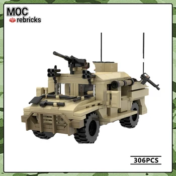 Серия военной техники HMMWV M1025 Многоцелевой автомобиль MOC Building Block Коллекция моделей 