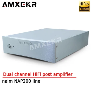 Двухканальный посткаскадный усилитель мощности AMXEKR HiFi N2 для домашнего кинотеатра линейки Naim NAP200