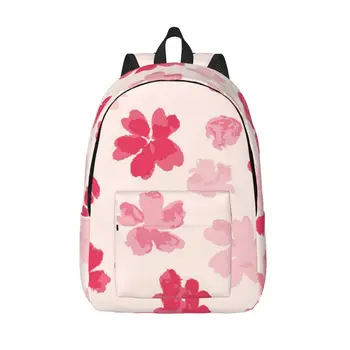 Классический базовый школьный рюкзак с рисунком Сакуры, повседневный рюкзак, офисный рюкзак для мужчин и женщин