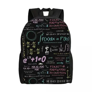 Рюкзак для ноутбука Pure Math Nerd Для мужчин и женщин, модная сумка для книг для школьников, студентов колледжа, сумка для физики