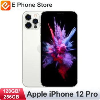 Apple iPhone 12 Pro 256 ГБ / 128 ГБ ROM Разблокирован с 6,1-дюймовым OLED-Экраном 2532 x 1170 A14 Bionic С Чипом Face ID 12-Мегапиксельной Камерой