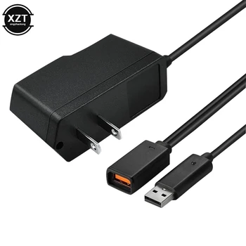 1шт Источник Питания Переменного тока 100 В-240 В США/ЕС Штекерный Адаптер USB Зарядное Устройство для Xbox 360 XBOX 360 Kinect KI-NECT Датчик KINECT