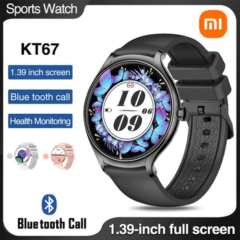 Xiaomi Mi Новые Смарт-Часы 2023 для Женщин IP67Waterproof Bluetooth Call 1,39 дюймовый Экран Часы с Пульсометром Спортивные Умные Часы