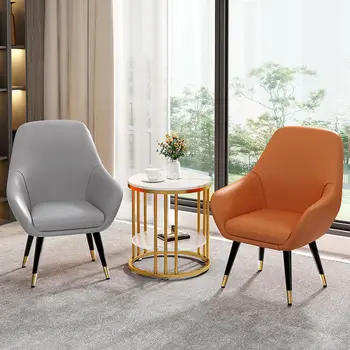 Роскошное Кресло Для гостиной с Прозрачной Современной Дизайнерской Защитой, Одноместные Стулья для Мобильной Гостиной Sillones Modernos Мебель Для дома