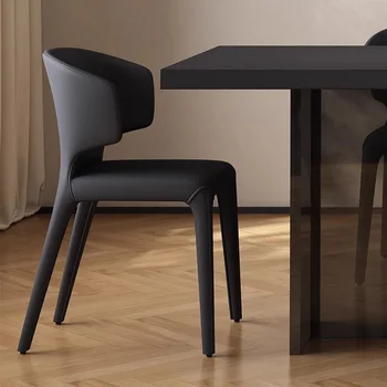 Стол со спинкой в скандинавском стиле, обеденные стулья, Современный Офисный стол, Переносные обеденные стулья, легкая мебель Moveis Para Casa YX50DC