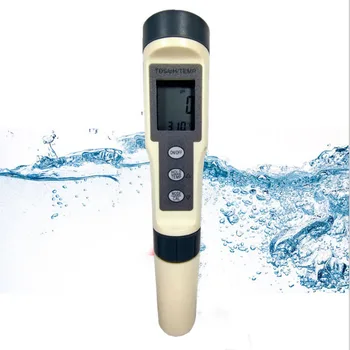 Ручка для тестирования воды 3 В 1 TDS-PH-Temp, Высокоточный водонепроницаемый тестер для бассейна с водопроводной скважиной