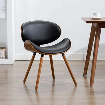 Барные Простые Обеденные стулья Роскошный Дизайн Скандинавские Современные Обеденные Стулья С рабочей спинкой Комфорт рабочего стола Sillas Cocina Home Furniture QF