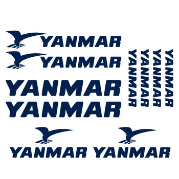 для Yanmar наклейка моторная лодка моторная лодка мини-упаковщик виниловые наклейки