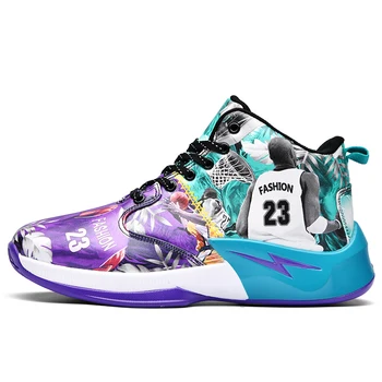 Ruining-6799 Мужская баскетбольная обувь, модная цветовая гамма молодежной баскетбольной обуви, тренировочные кроссовки Zapatillas