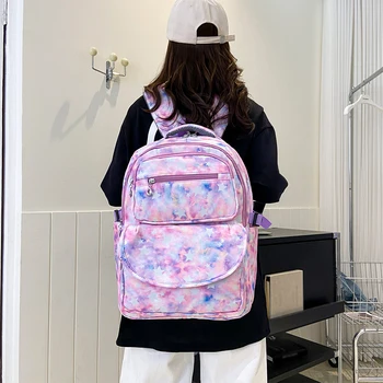 3шт набор школьный рюкзак с обед сумка и пенал двойной плечо сумка набор Звезда печатных многофункциональная для подростков девочек
