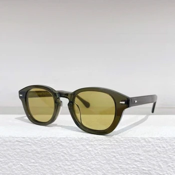 Роскошные Модные Винтажные солнцезащитные очки EYEVAN EV643 в прочной толстой ацетатной оправе с нейлоновыми линзами в классическом Бостонском стиле для женщин A + высокого качества