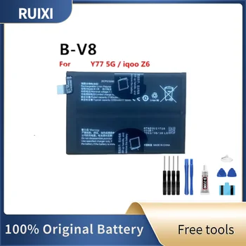 Оригинальный аккумулятор RUIXI 4500mAh B-V8 Baterai untuk Y77 5G Iqoo Z6 V2219A + бесплатные инструменты