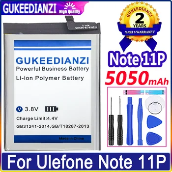 Сменный аккумулятор GUKEEDIANZI для Ulefone Note 11P Note11P 4400 мАч высокого качества Batterij + номер трека