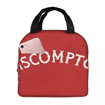 Дизайн Mash Up от Wisconsin Compton Respect, термоизолированная сумка для ланча, изолированная сумка для бенто, многоразовые сумки для хранения продуктов, сумка-холодильник