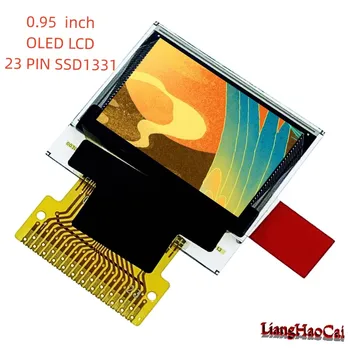 Большим спросом пользуется 0,95-дюймовый Цветной HD OLED-ЖК-экран 96x64 с дисплеем SSD1331 SPI Serial 23PIN Electronics