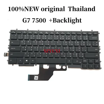100% НОВАЯ оригинальная клавиатура для ноутбука Dell G7 7500 из Таиланда с подсветкой 1P7Y9 01P7Y9 NSK-QTCBU
