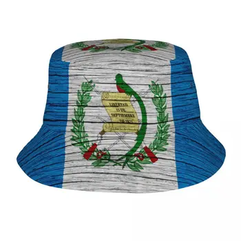 Панама Унисекс Боб Кепки S Хип-Хоп Gorros Флаг Гватемалы Северная Америка Летняя Панама Кепка Пляжная Солнцезащитная Рыболовная Шляпа