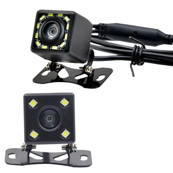 Камера Заднего Вида Автомобиля IP68 Водонепроницаемый CCD4 LED Автоматический Резервный Монитор 170 Градусов HD Изображения Ночного Видения Заднего Хода Парковочная Камера