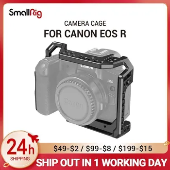 Клетка для камеры SmallRig для Canon EOS R с Резьбовыми Отверстиями для Крепления Холодного Башмака для Крепления Микрофона Magic Arm 2803