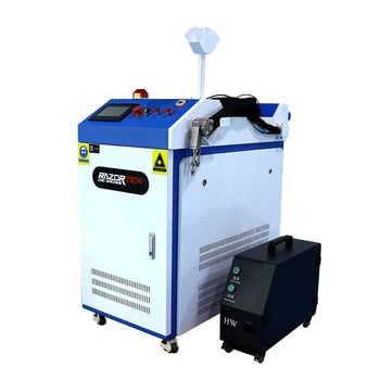 Оборудование для лазерной сварки волокна очистки резки сделано в Китае с системой водяного охлаждения 1000 Вт 1,5 кВт 2 кВт