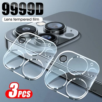 Для Iphone15ProMax Чехол 3ШТ HD Прозрачная защитная пленка для объектива камеры Iphone 15 ProMax Pro Max Plus 3D крышка объектива из закаленного стекла
