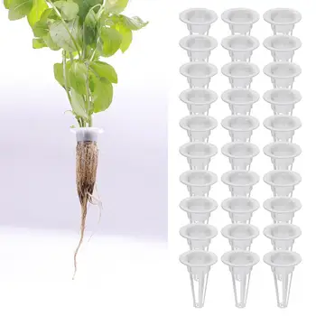 1 Комплект чашек для выращивания растений Широкого применения, прочная корзина для выращивания растений с губками, набор наклеек для выращивания растений для дома