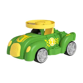 Игрушка для детей с откидывающимся назад транспортным средством, модель гоночного автомобиля с ударным катапультированием, Забавная игрушка для вождения с отскоком, Инерционная машина для детских игр