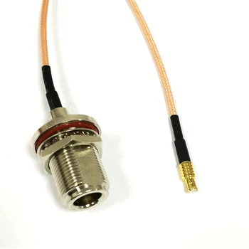 Новый разъем N-образного разъема MCX с прямым кабелем с косичкой RG316 Оптовая продажа Быстрая поставка 15 см 6 