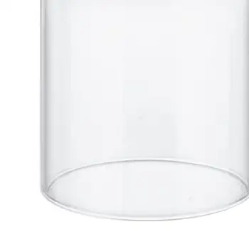 Стеклянный абажур для подвесного светильника Декор для домашней люстры в гостиной 10 см x 15 см