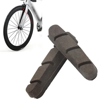 Велосипедные Тормозные Колодки Из Углеродного Волокна 1 Пара 2 Штуки 54,5 мм Черная Резина Для Шоссейного Велосипеда Совершенно Новая Для------Shimano Carbon Rim