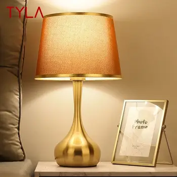 Настольная лампа TYLA Nordic с регулируемой яркостью, светодиодный современный креативный прикроватный светильник для домашнего декора гостиной спальни