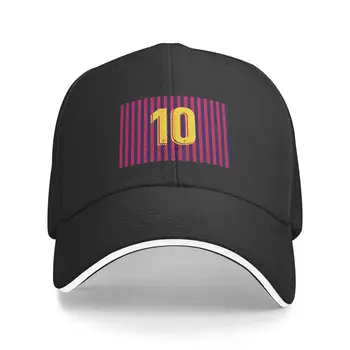 Бейсболка Punk Unisex Номер 10 Soccer Legend для взрослых Messis, Регулируемая шляпа для мужчин и женщин, защита от солнца