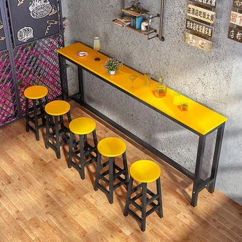 Кофейня, ночной клуб, Бар, Обеденный стол, Коктейльная стенка, Барная стойка с Апельсиновым напитком, Дизайн стола, Мебель для гостиной Muebles De Cocina